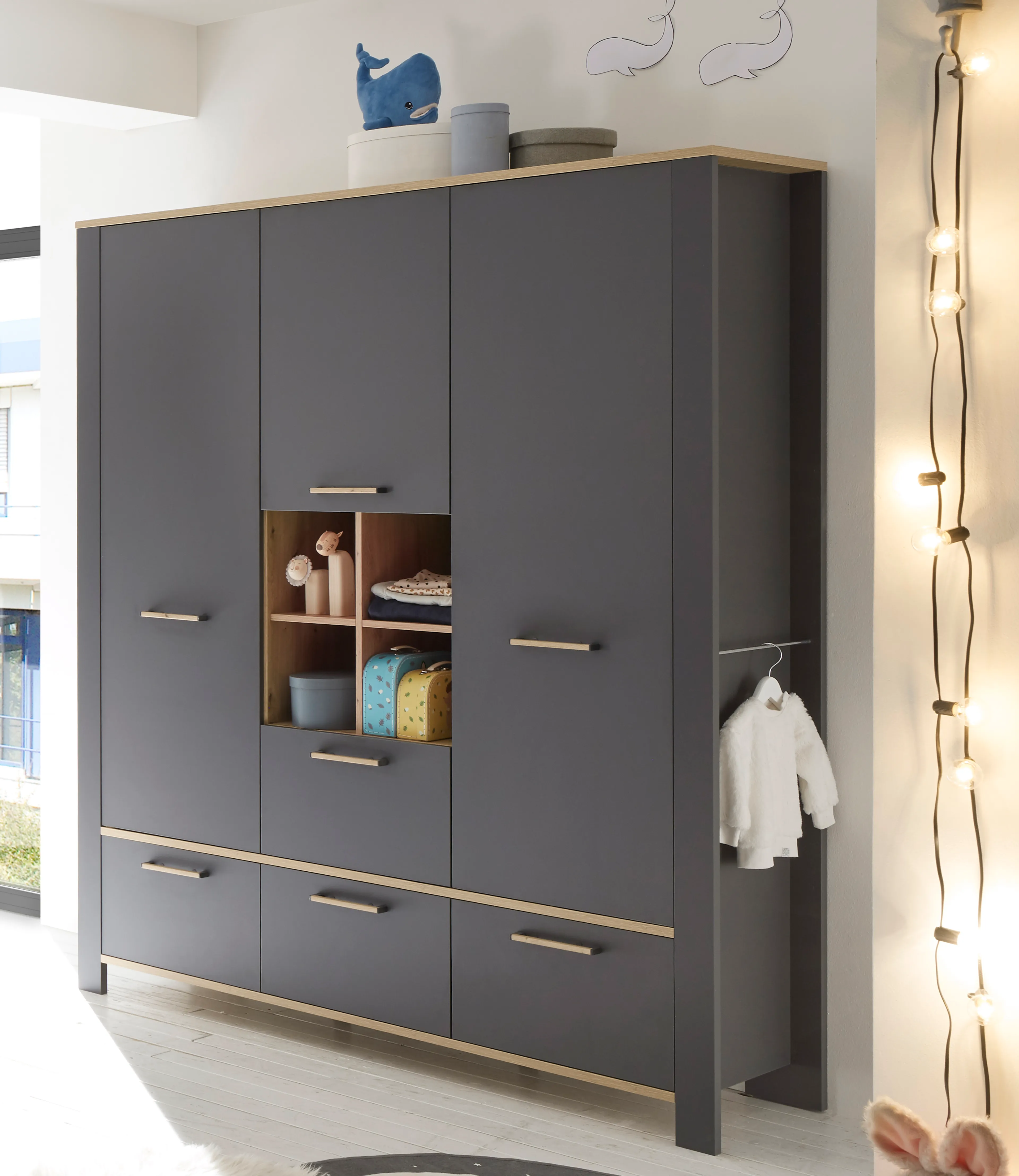 Kleiderschrank  Tom 160 x 201 cm