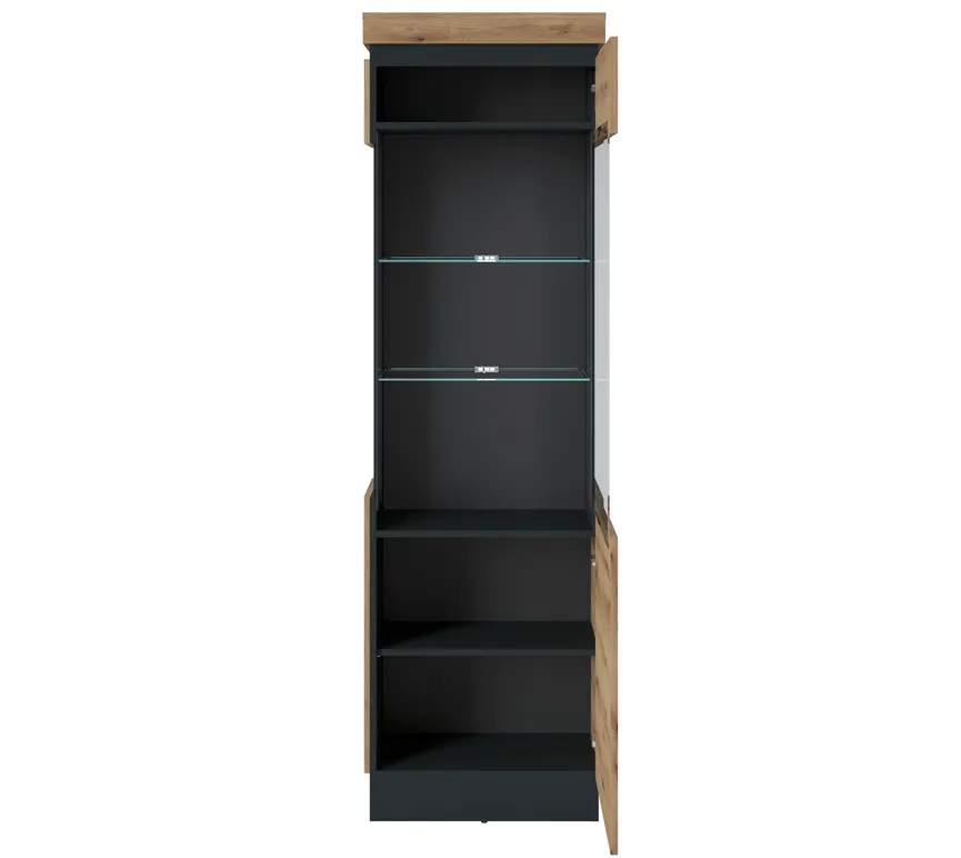 Vitrine 1-trg., detail