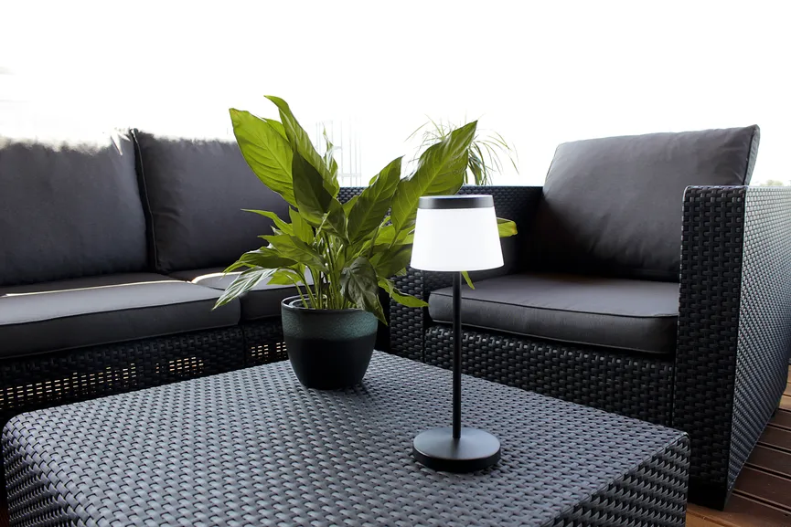 Akku-Tischleuchte "Eva" milieu