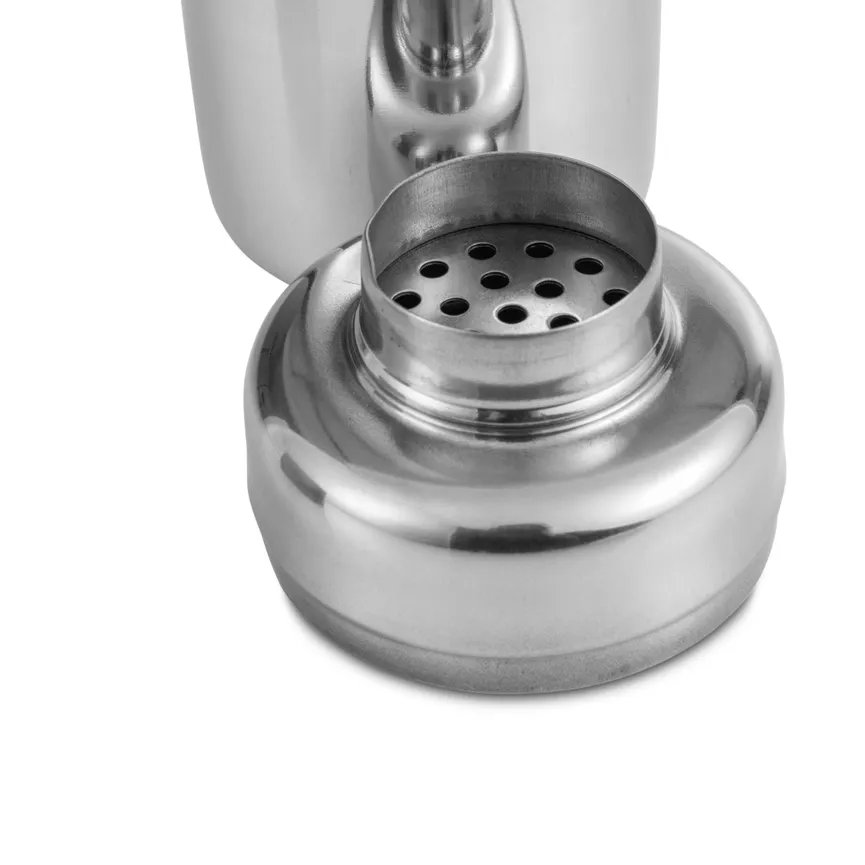 Cocktail Shaker 550 ml silber detail