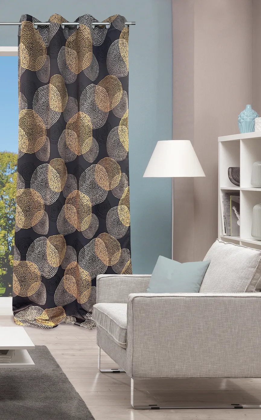 Ösenschal Ginny 135x245 milieu