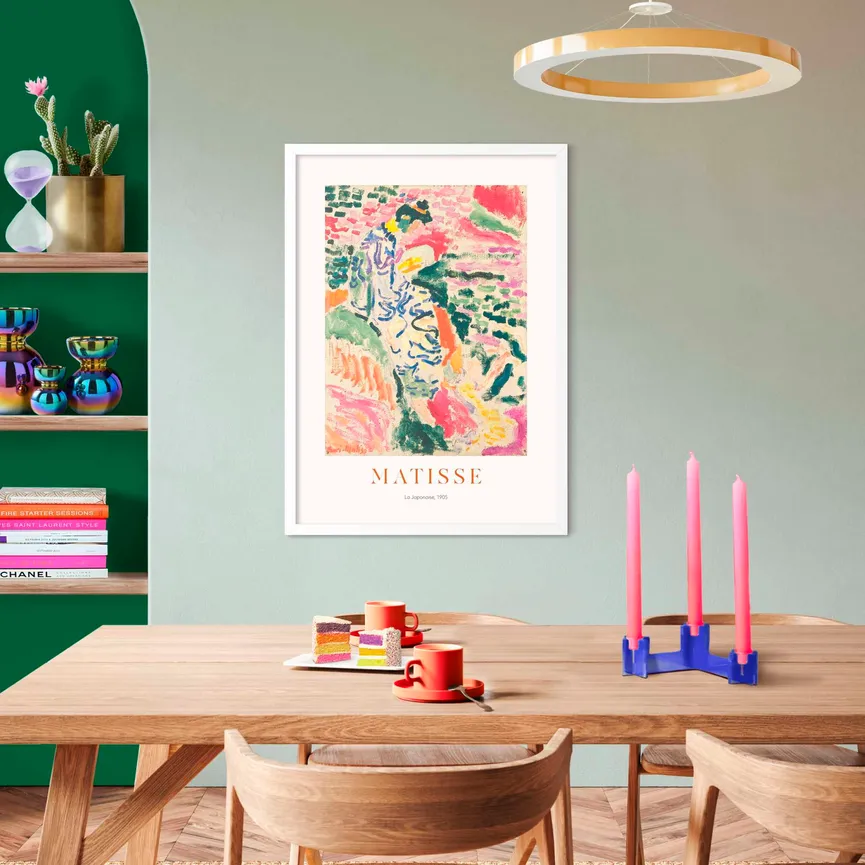 Bild gerahmt "Garden Colours" milieu