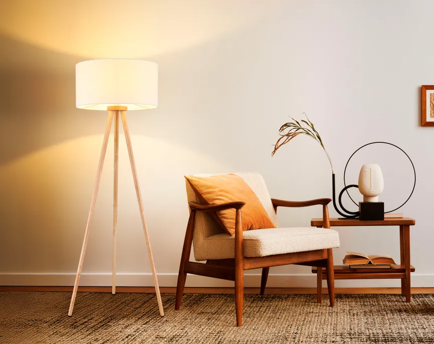 Stehleuchte "STABILO" milieu