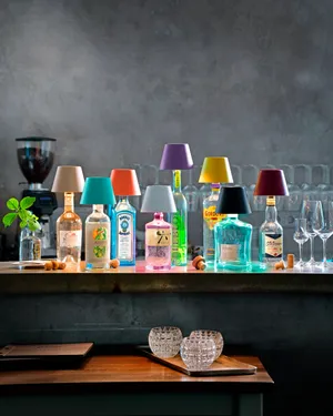 LED-Akku-Flaschenaufsatz