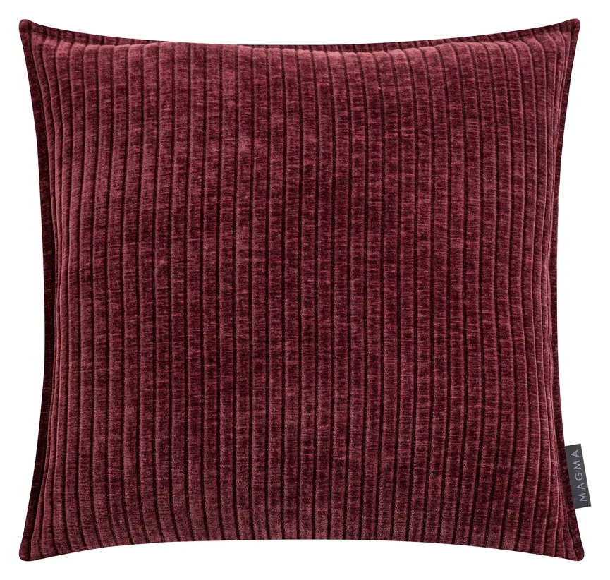 Kissenhülle Viale weinrot hauptaufnahme