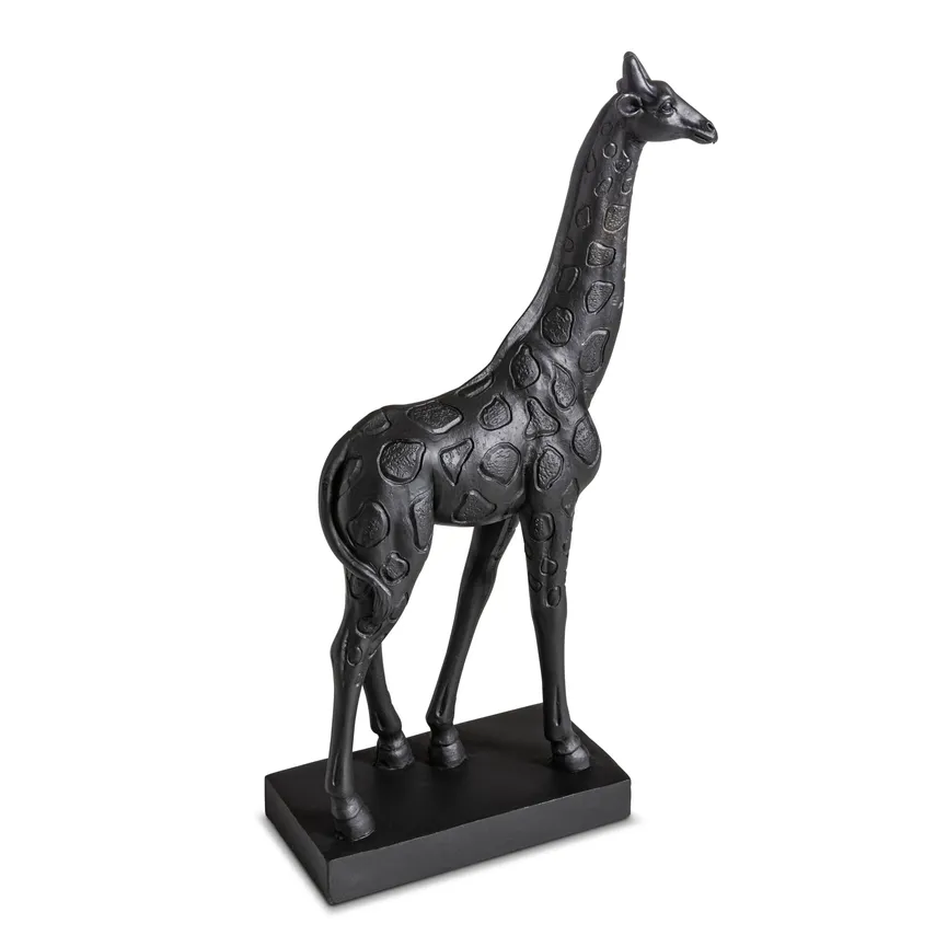 Figur "Giraffe" schwarz hauptaufnahme