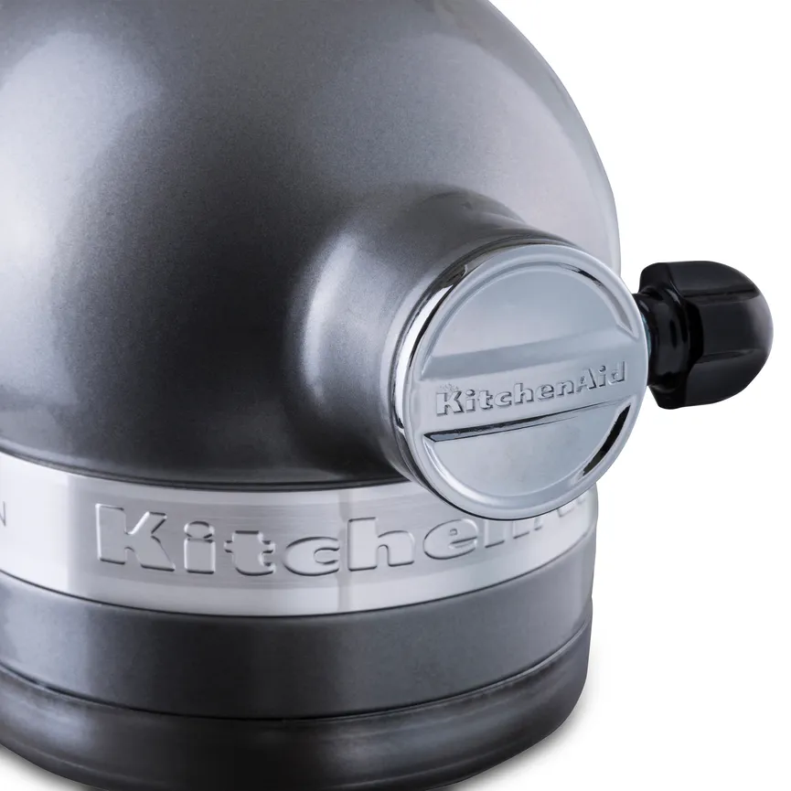 Küchenmaschine Artisan silber detail