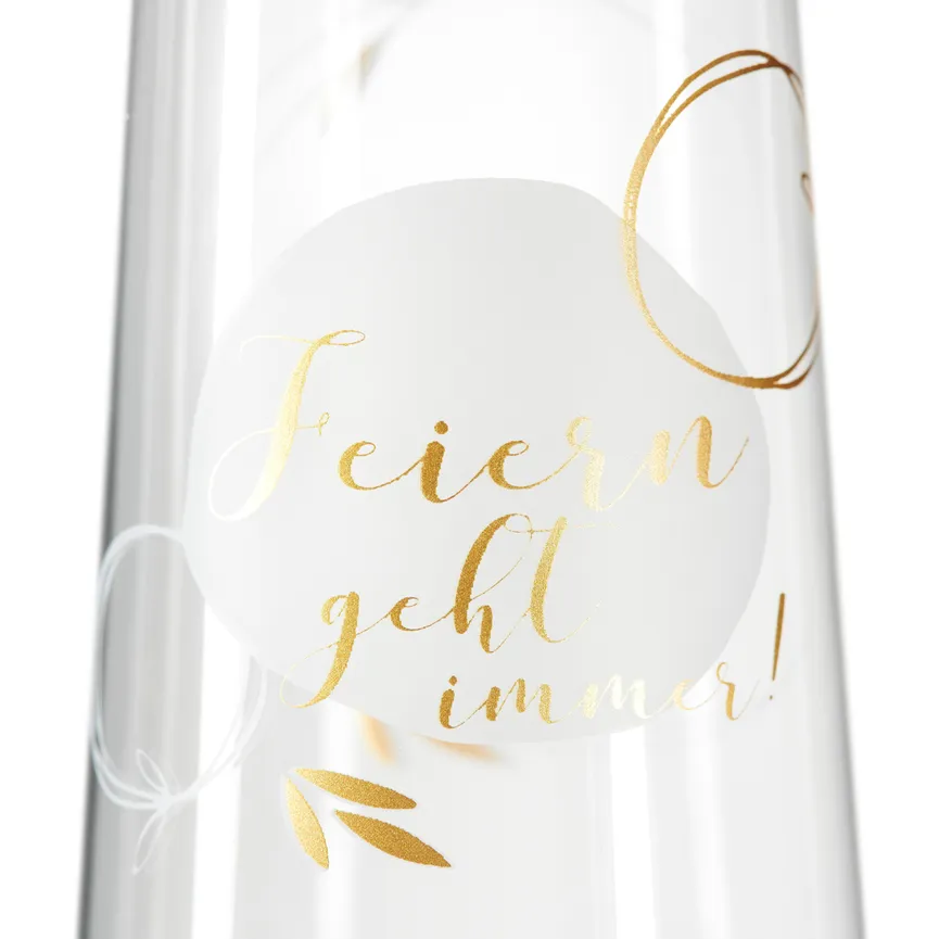 Sektglas "Feiern" 2er-Set detail