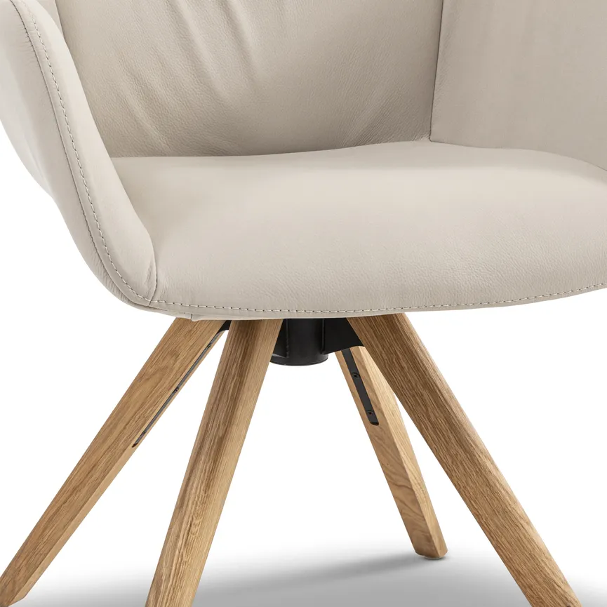 Armlehnstuhl Eiche detail