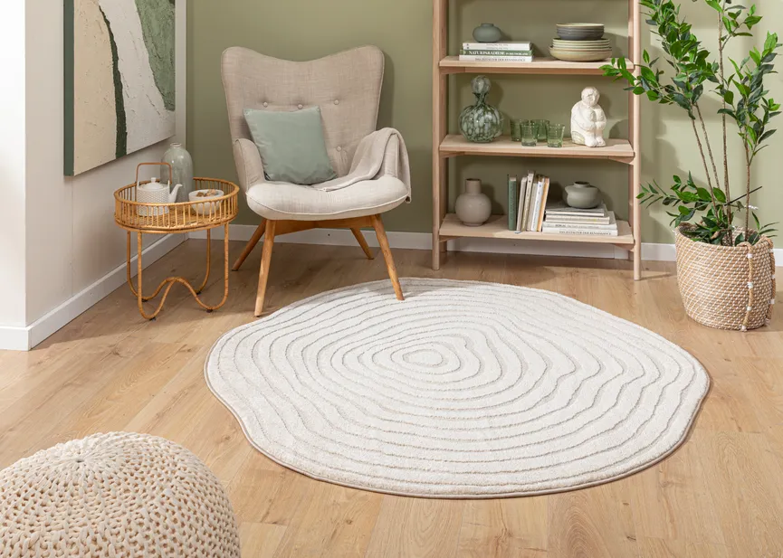 Designteppich milieu