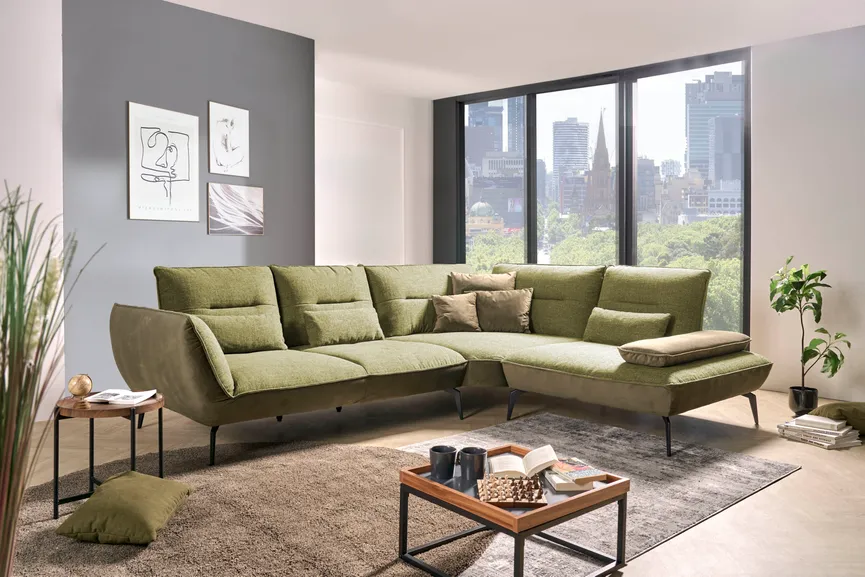 Ecksofa groß detail