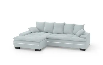 Ecksofa mit LED-Beleuchtung
