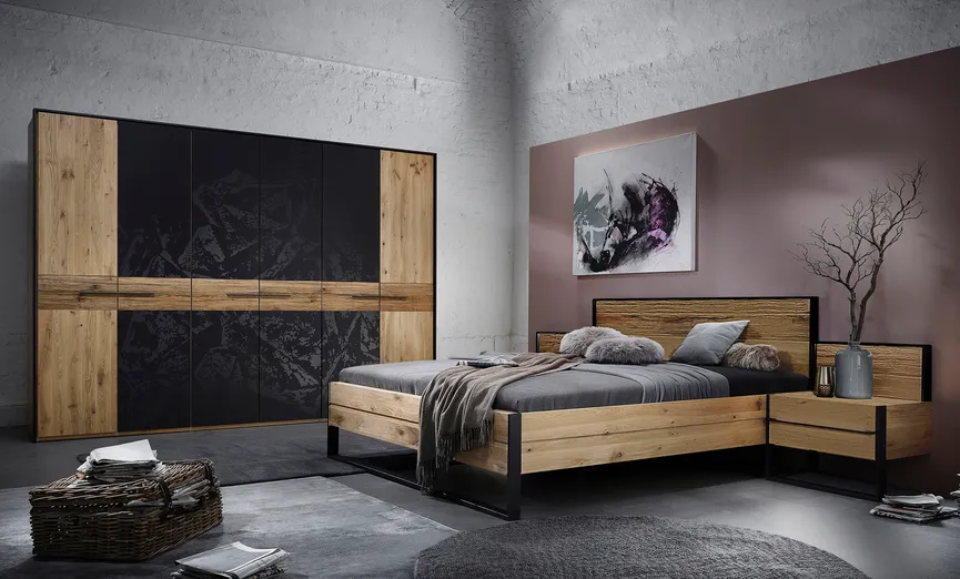 Kleiderschrank 6-trg. milieu