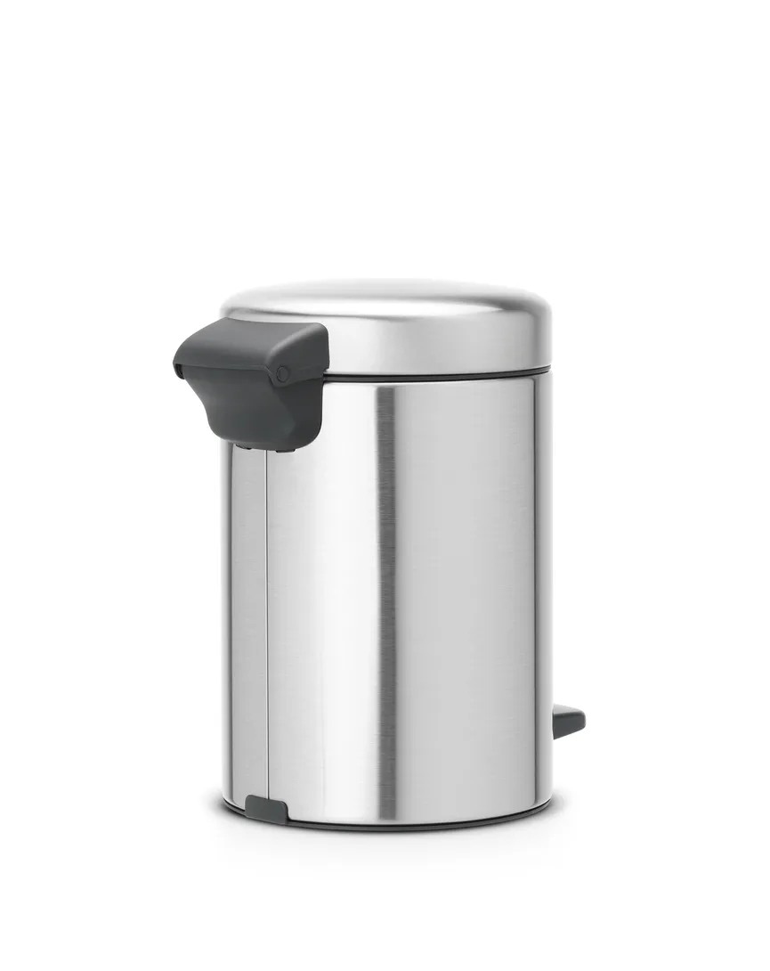 Treteimer 3 l Matt steel detail