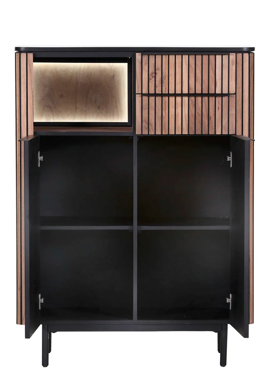 Highboard 2T/2S/1F detail