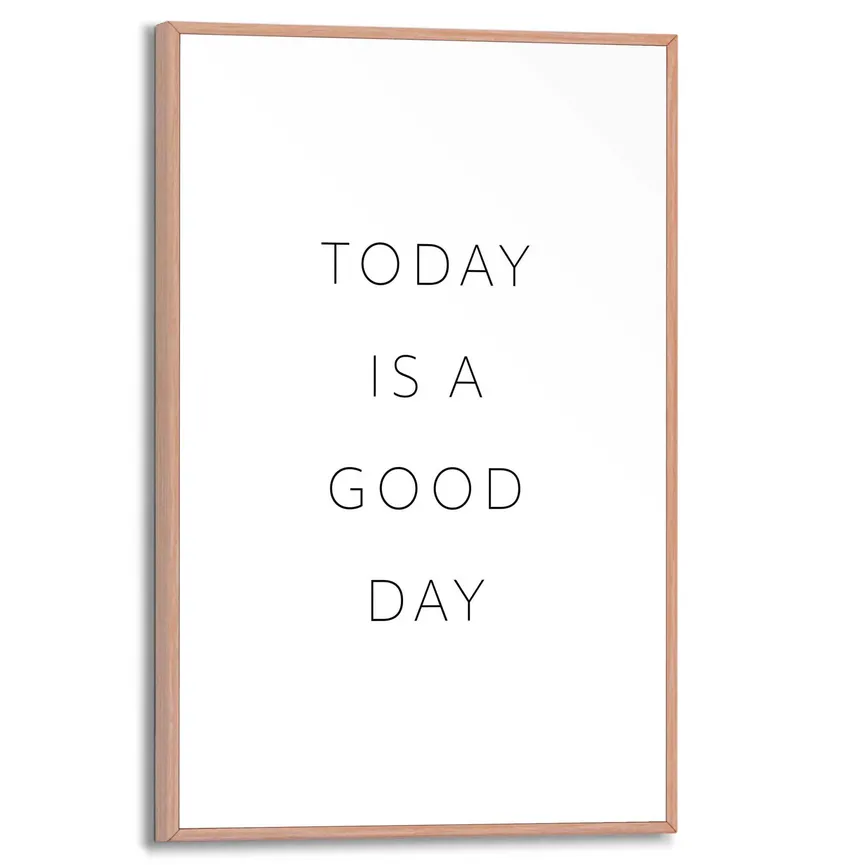Bild gerahmt "Today" hauptaufnahme