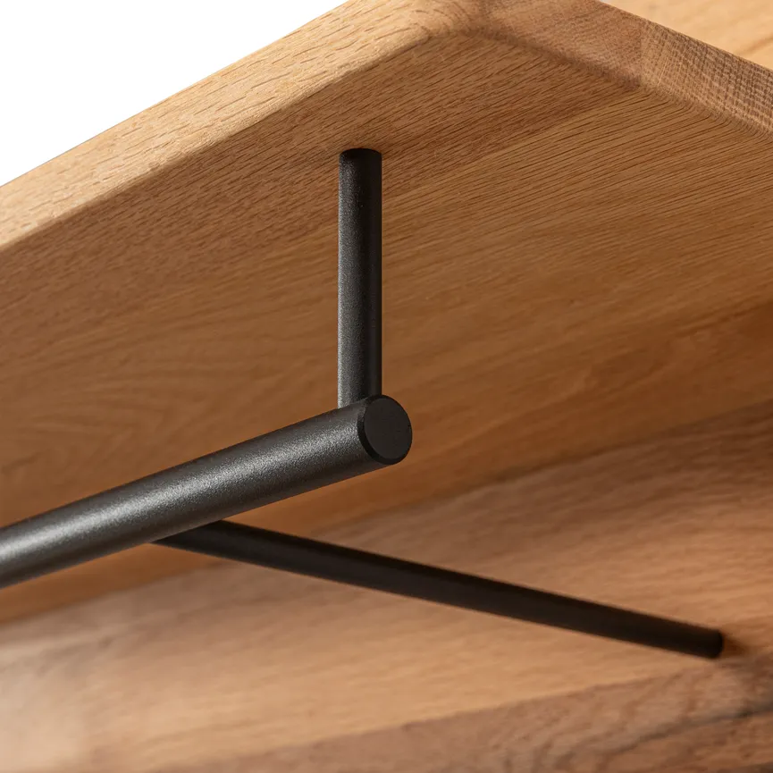 Wandgarderobe detail