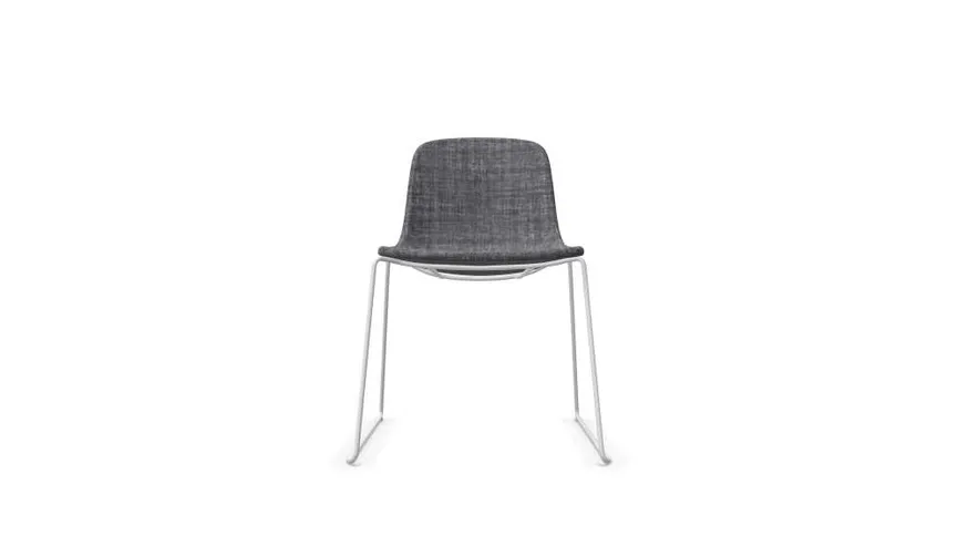 Stuhl Sled fully upholstered detail