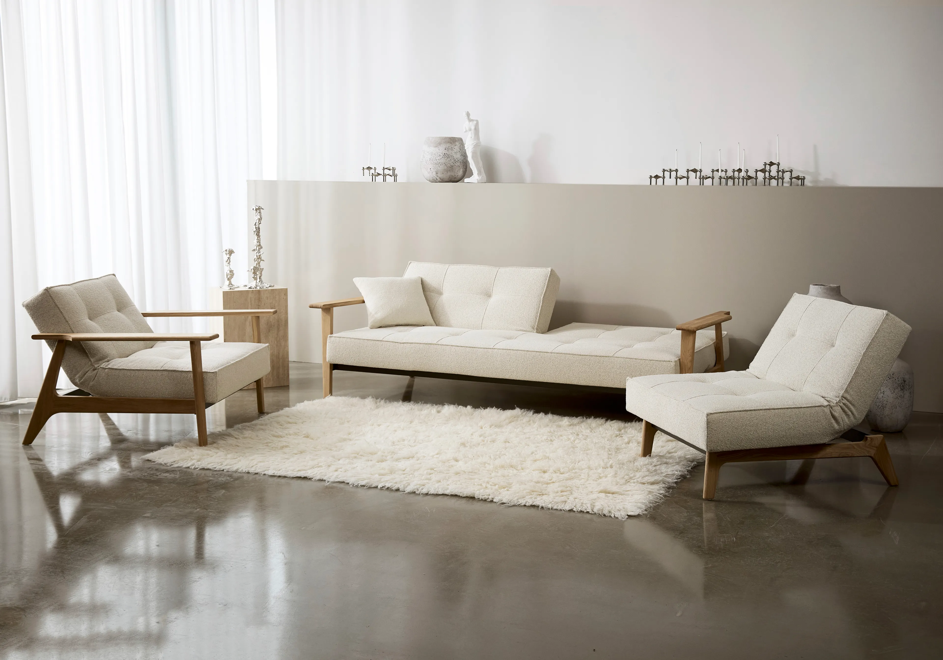 Sessel Splitback Eik Eiche