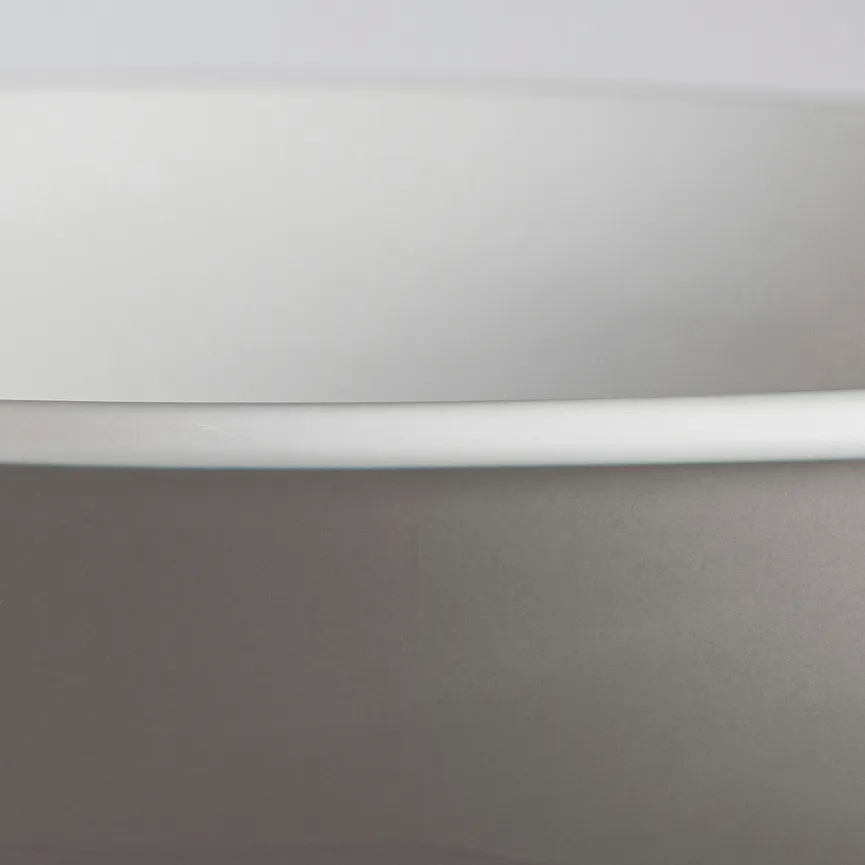 Suppenteller "Basic" grau detail