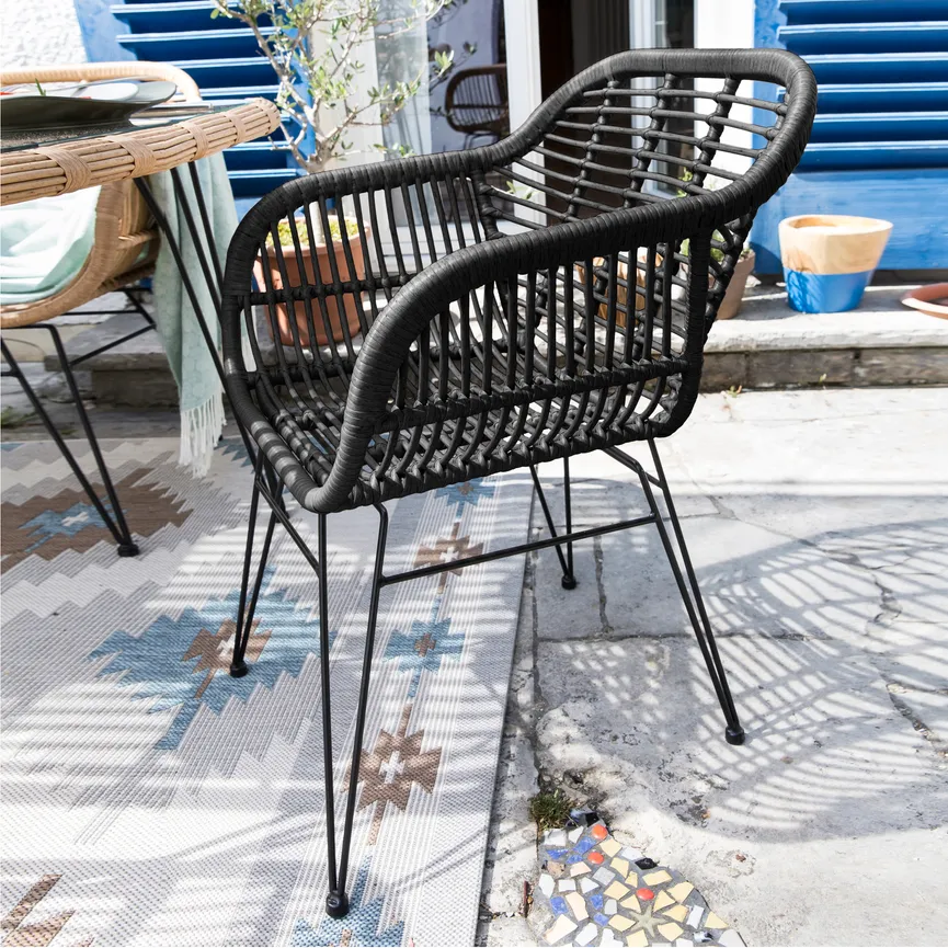 ** Gartensessel Schwarz milieu