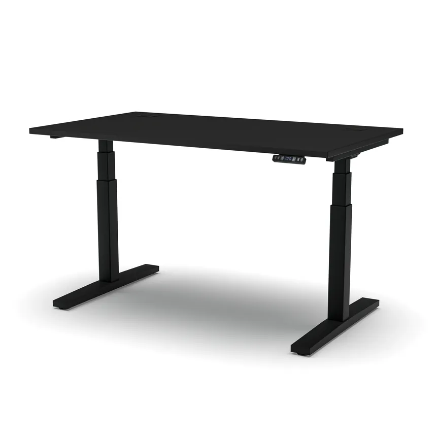 Schreibtisch schwarz hauptaufnahme