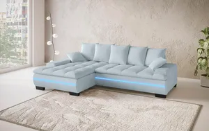 Ecksofa mit LED-Beleuchtung