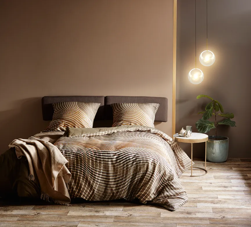 Satin-Bettw. Bed Art S 135x200 milieu