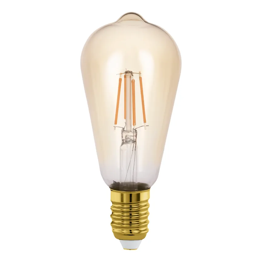 E27/4 Watt LED amber detail