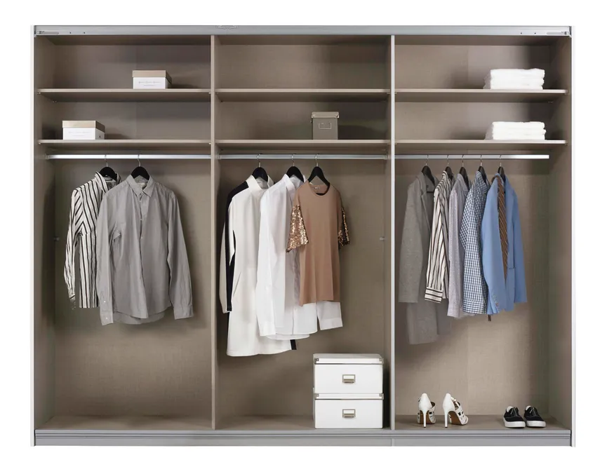 Schwebetürenschrank 3-trg. detail