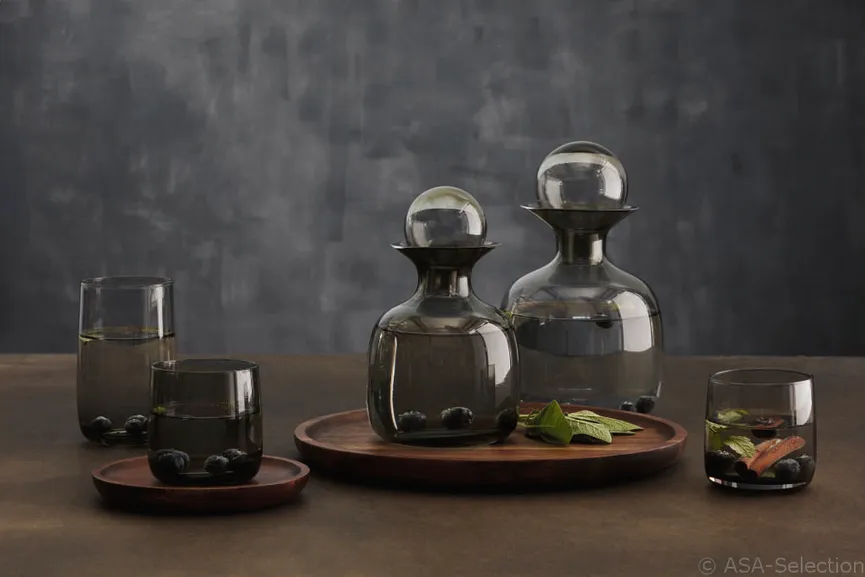 Karaffe "Sarabi" 750 ml grey milieu