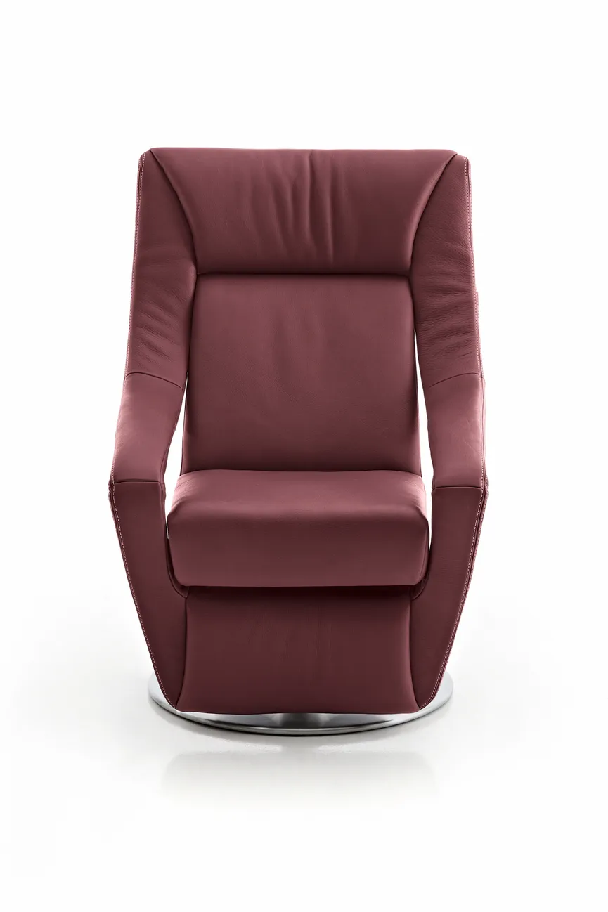 Sessel Yoko-5 DT nickel detail