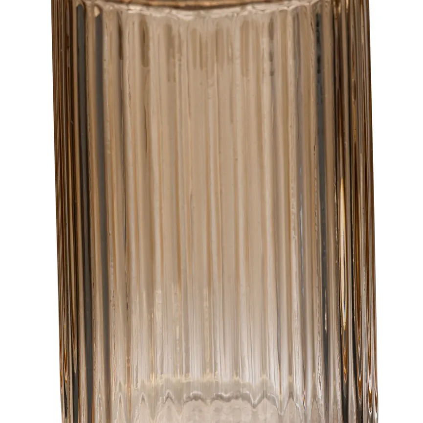 Vase "Lampion" braun material_farbe