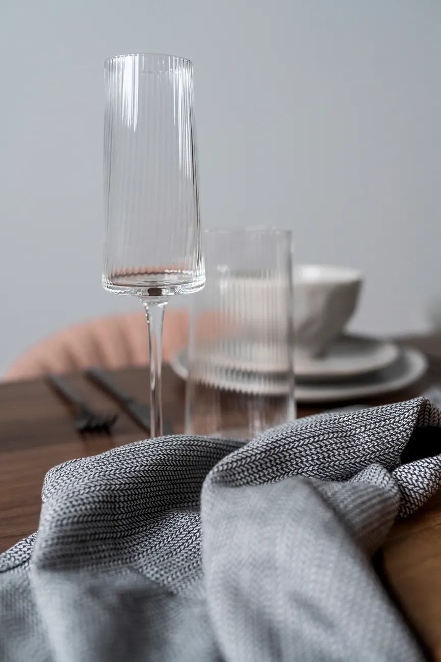 Sektglas "Riffle" 215 ml milieu