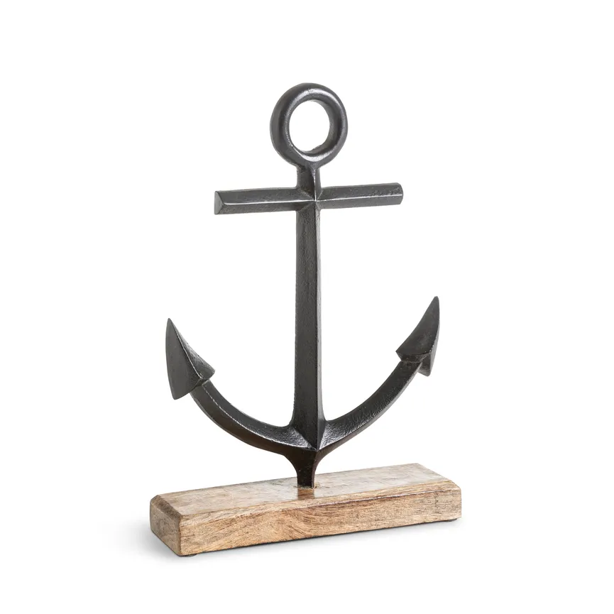 Figur "Anker" schwarz hauptaufnahme
