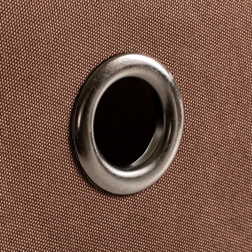 Aufbewahrungsbox dunkelbraun detail