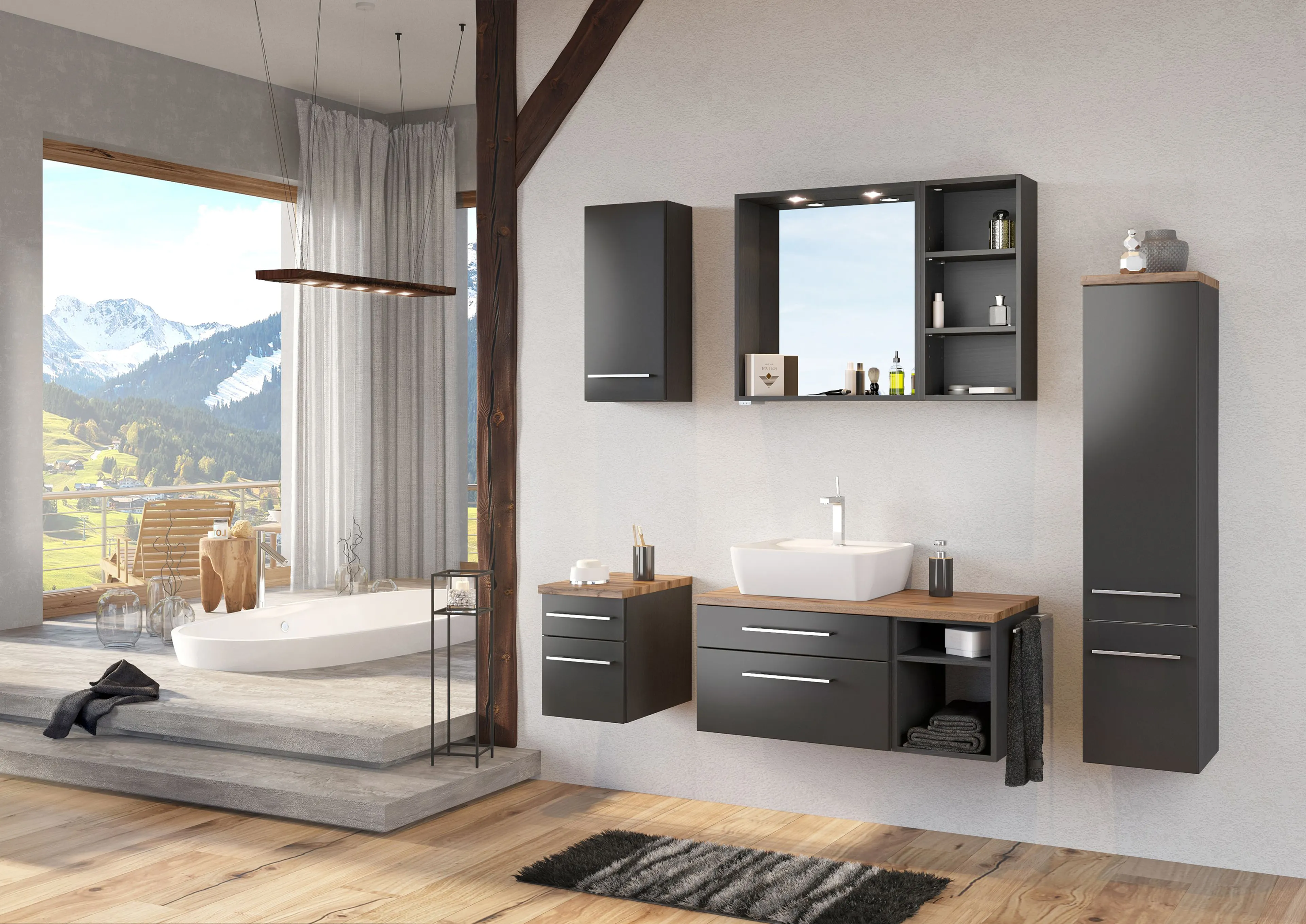 Waschbeckenunterschrank  Davos 