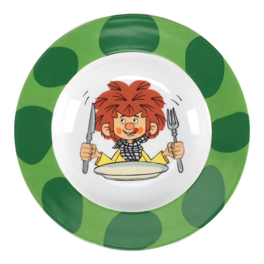 Suppenteller "Pumuckl" bunt detail