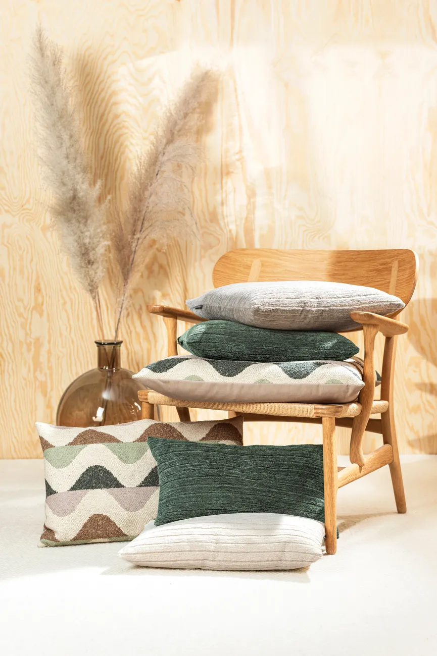 Kissenhülle Stripy 45x45cm milieu