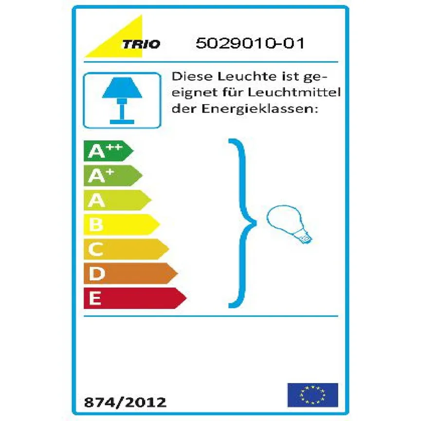 Gelenkleuchte "Tajo" energielabel