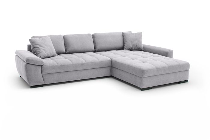 Ecksofa Grau Redford