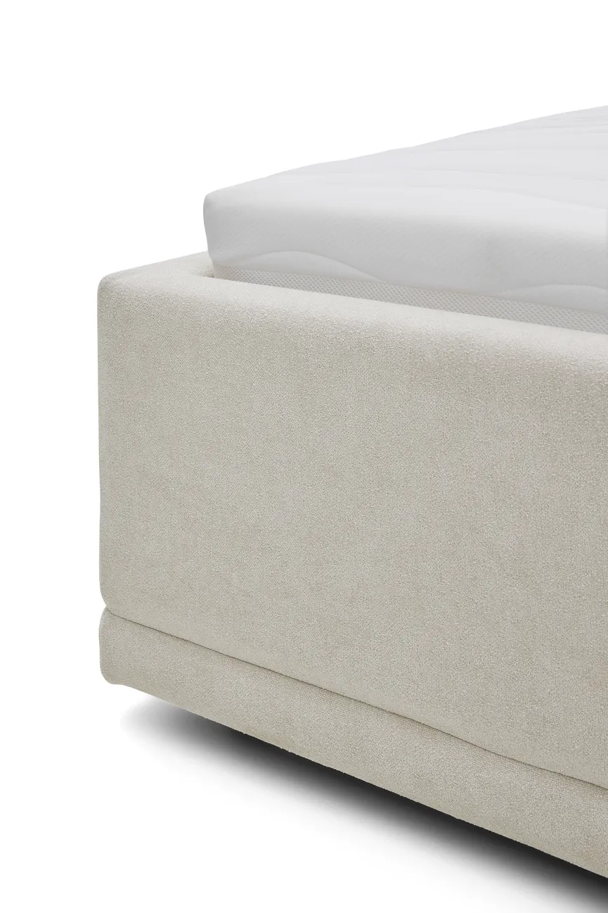 Bettgestell mit Bettkasten detail