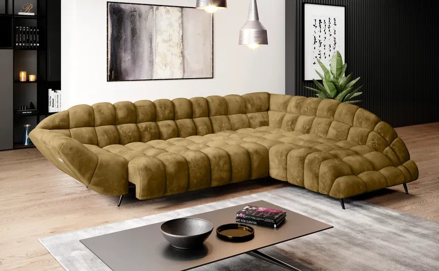 Ecksofa motorisch detail