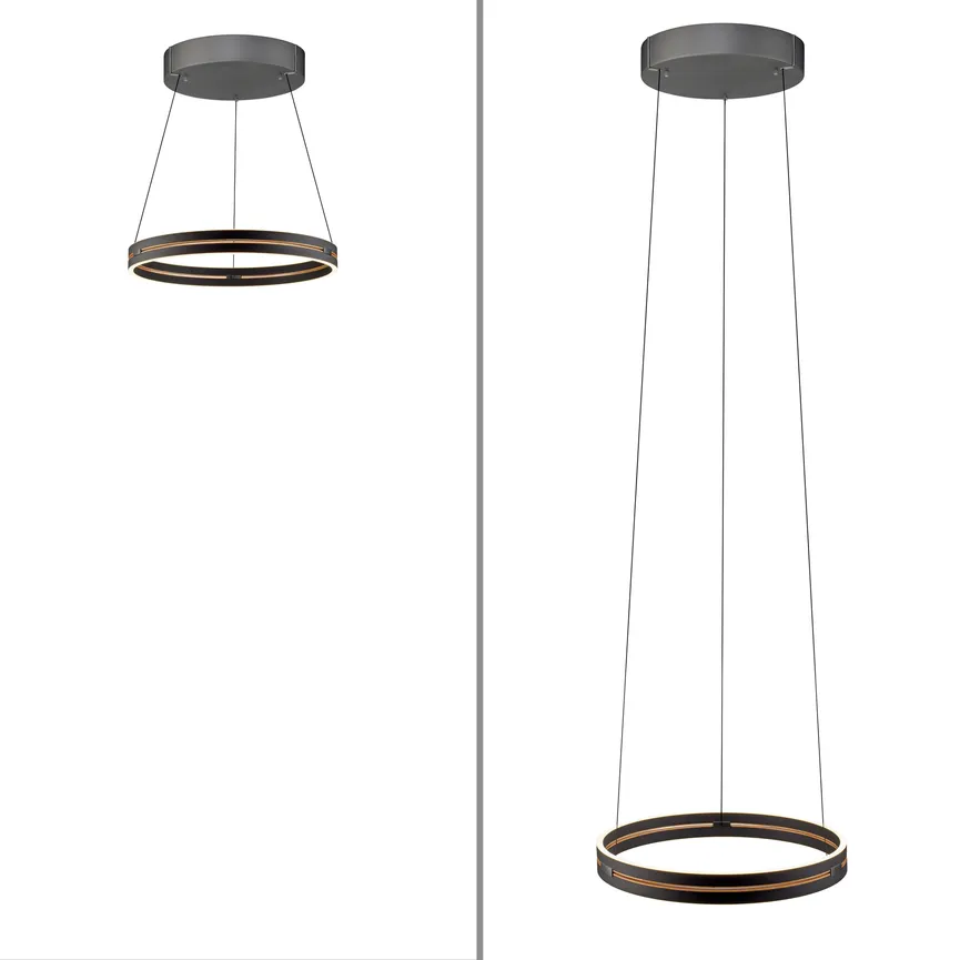 Pendelleuchte "PURE-E-Loop" detail