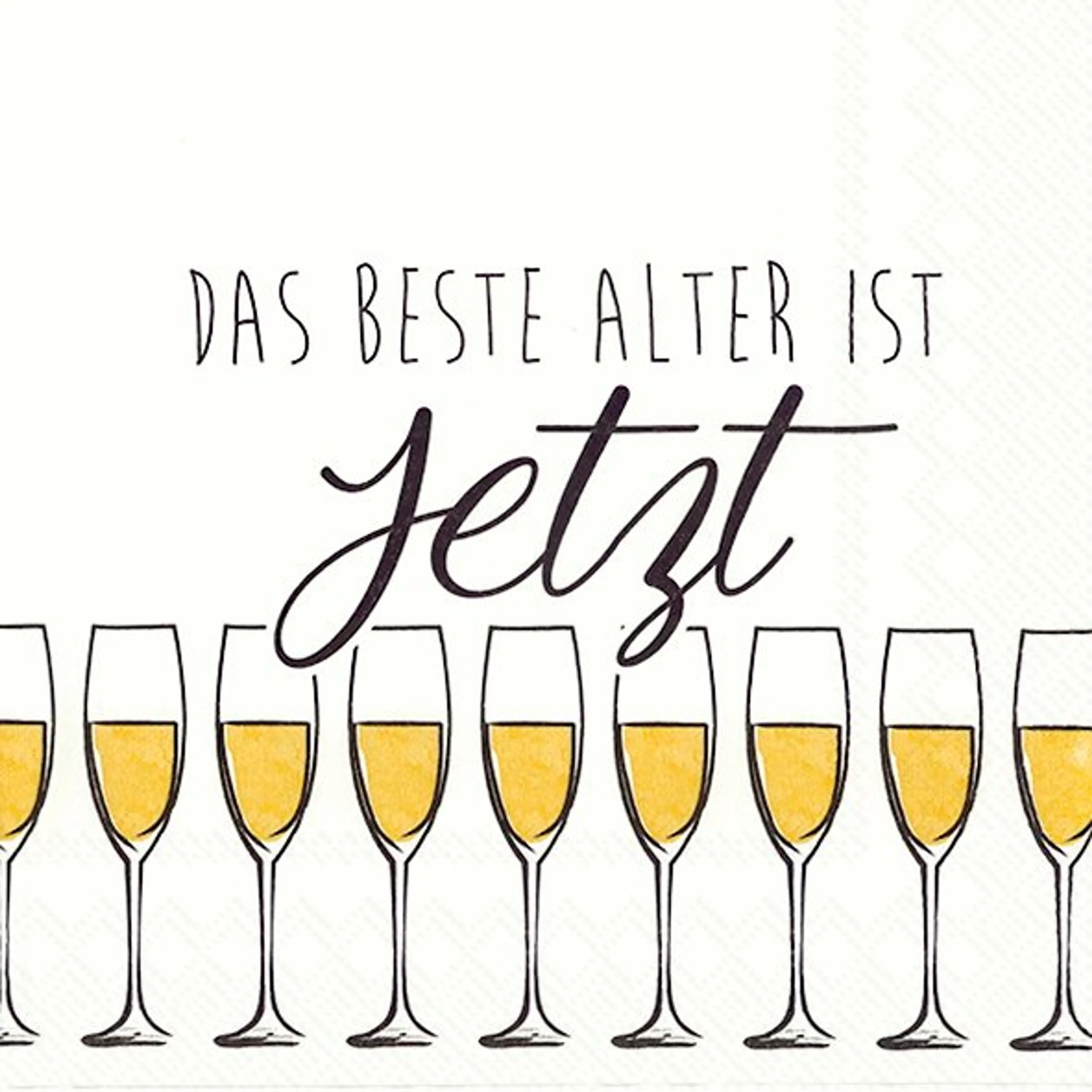 Serviette Das beste Alter 20tlg.
