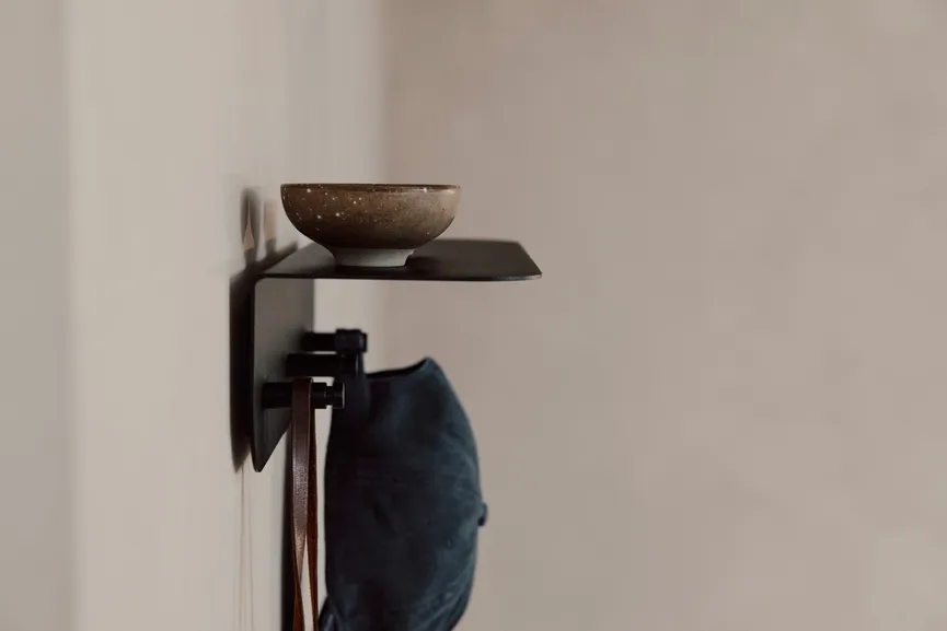 Wandgarderobe detail