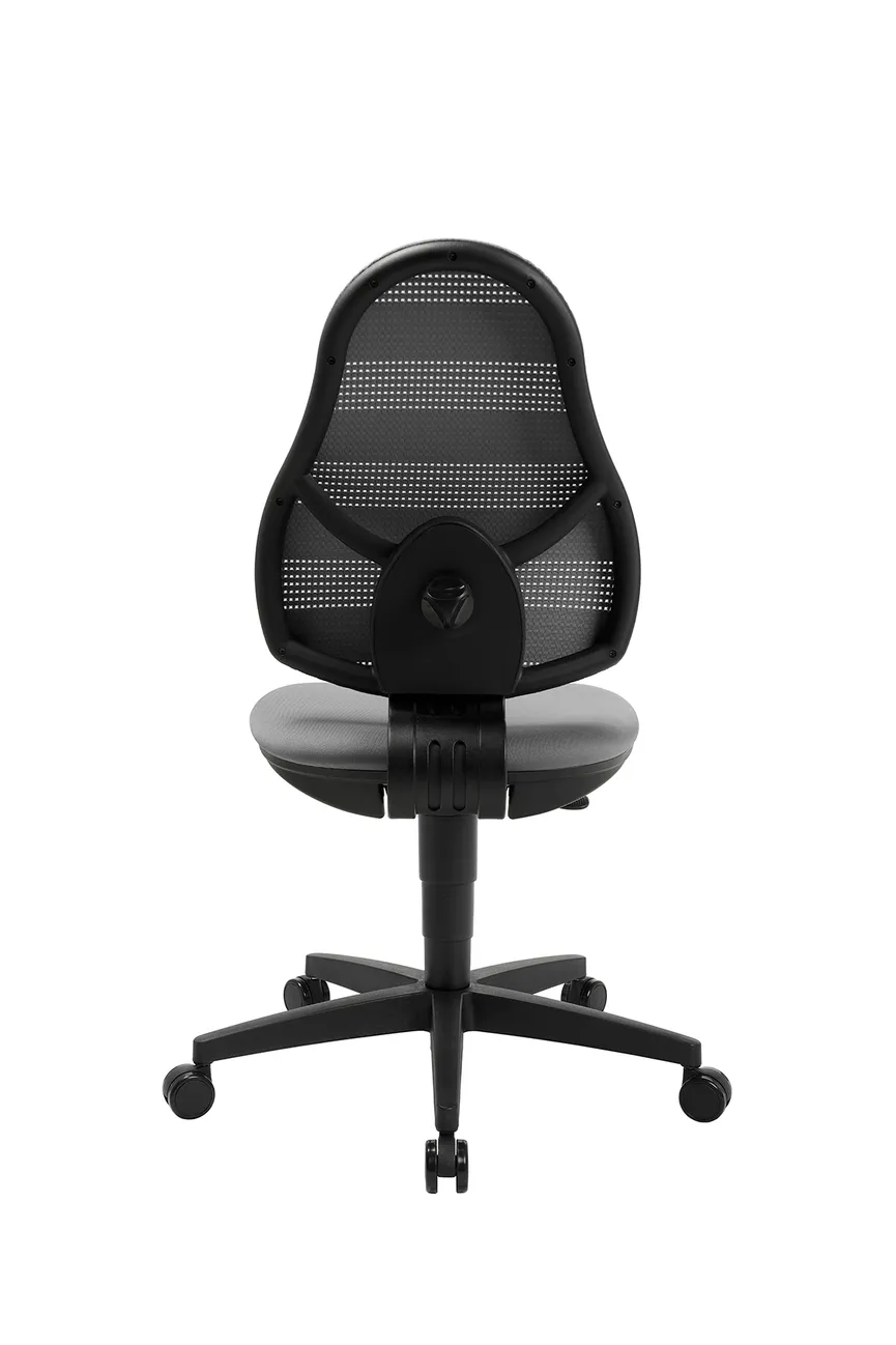 Drehstuhl grau detail