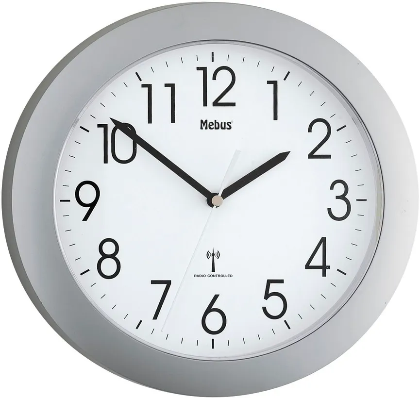 Funk-Wanduhr material_farbe