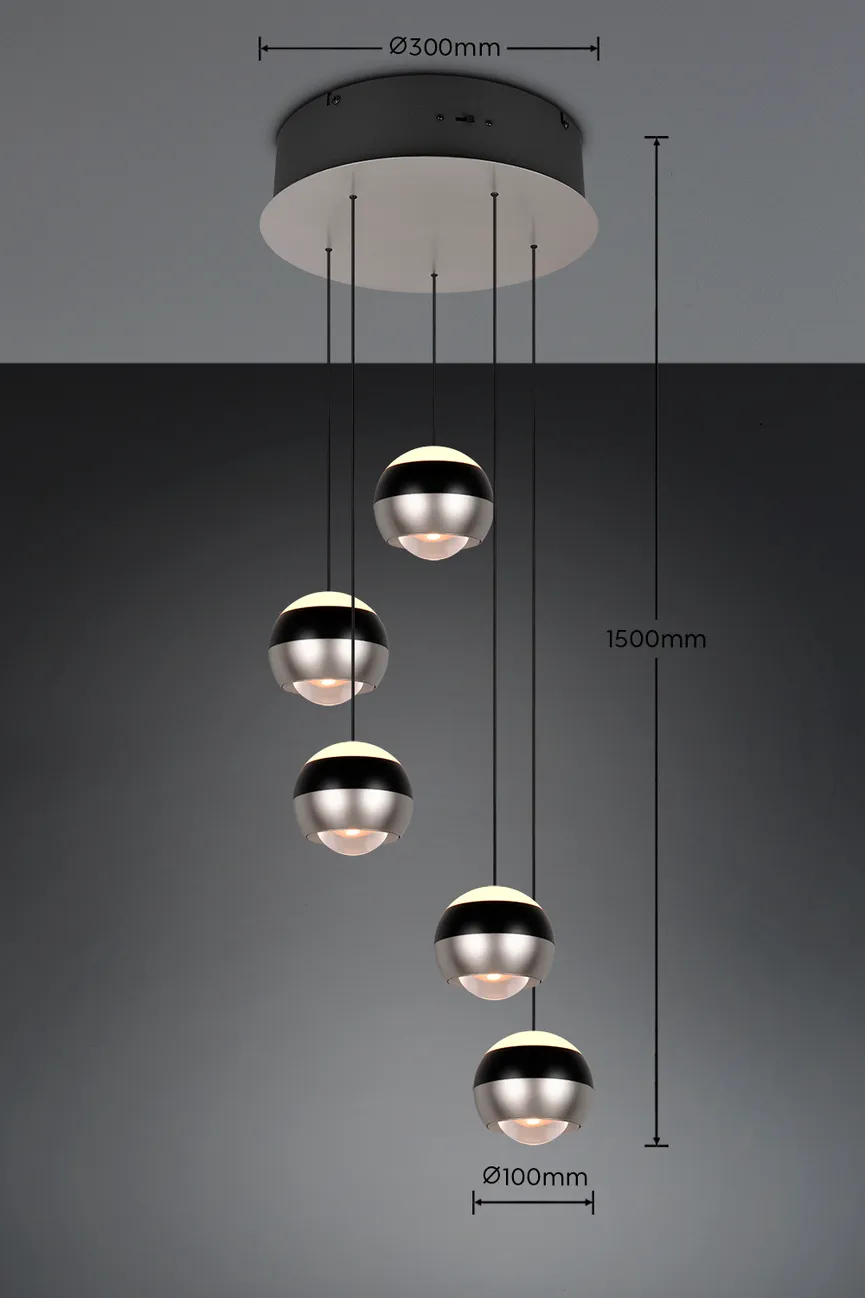 Pendelleuchte "Orbit" detail