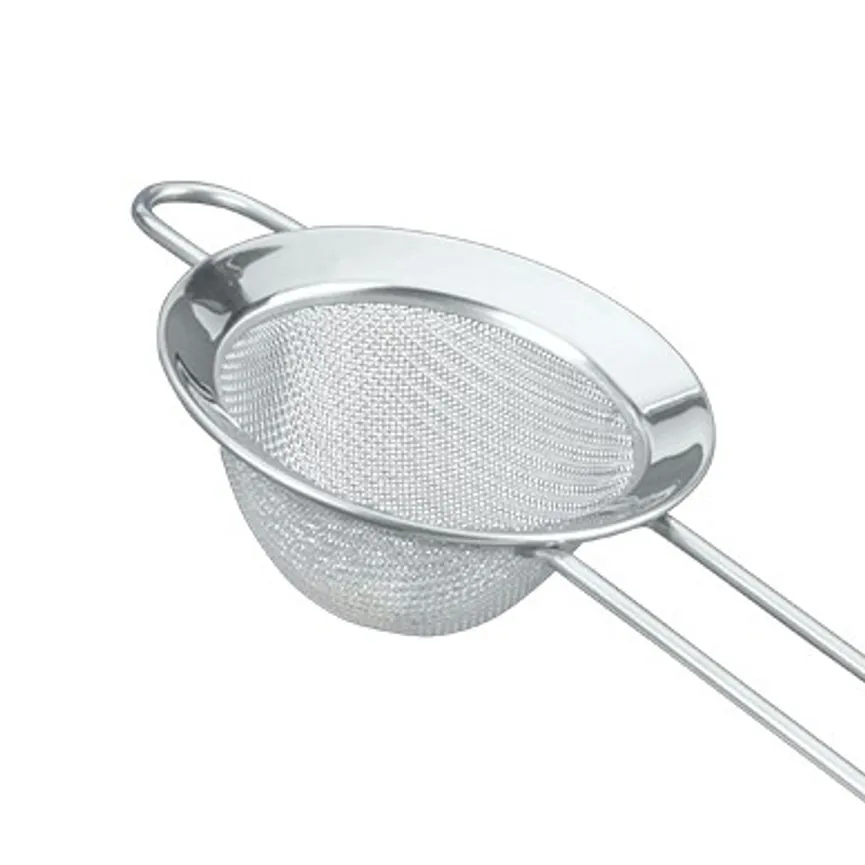 Sieb Victoria 8 cm Edelstahl detail